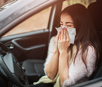 malade avec la climatisation